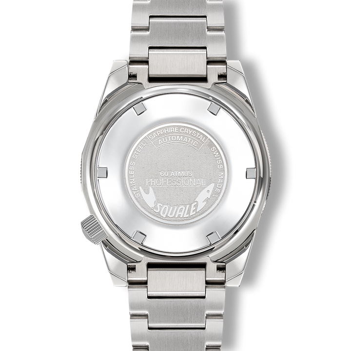 Squale Matic Grey Edelstahlband MATICXSA.SQ22L – Ansicht 2