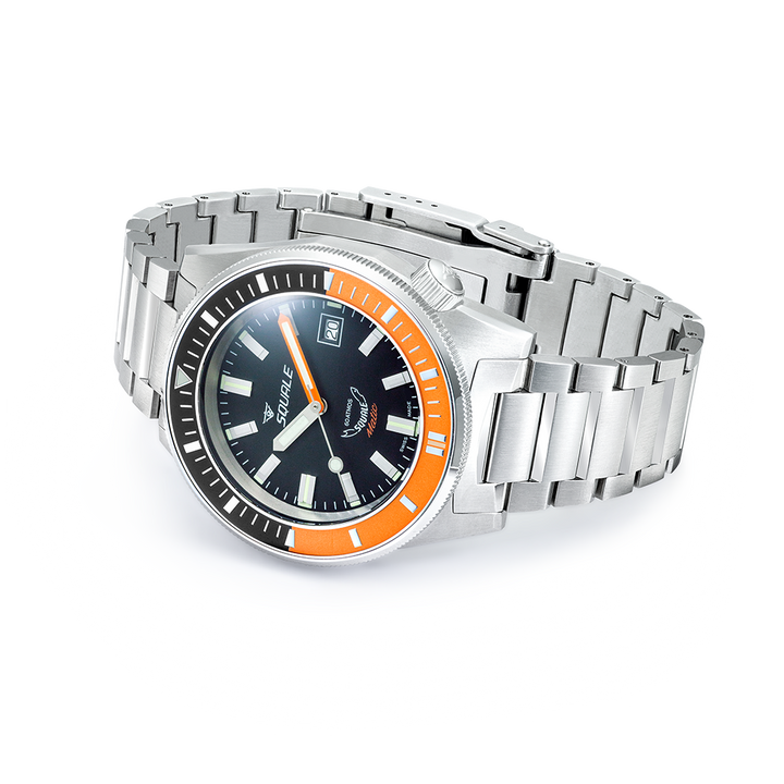 Squale Matic Satin Orange Edelstahlband MATICXSC.SQ22B – Ansicht 3