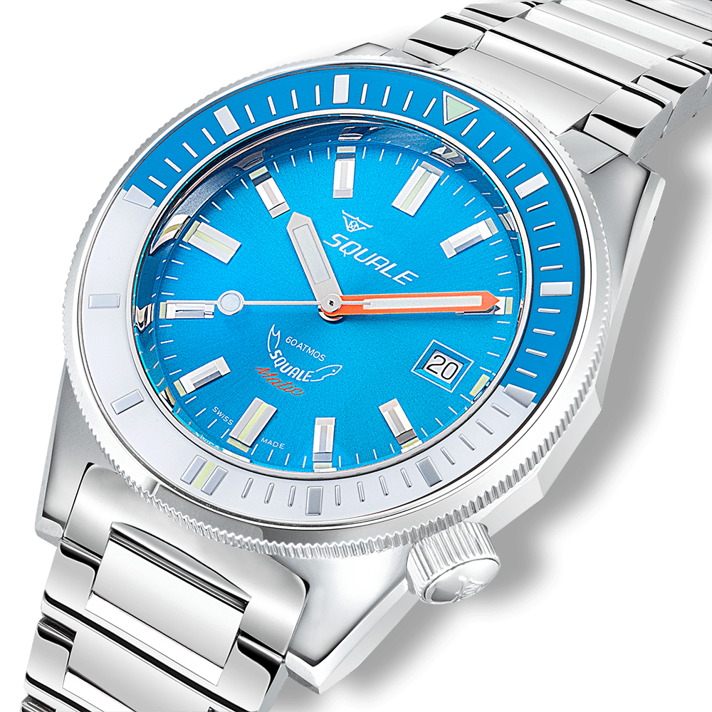Squale Matic Light Blue Edelstahlband MATICXSE.SQ22L – Ansicht 4