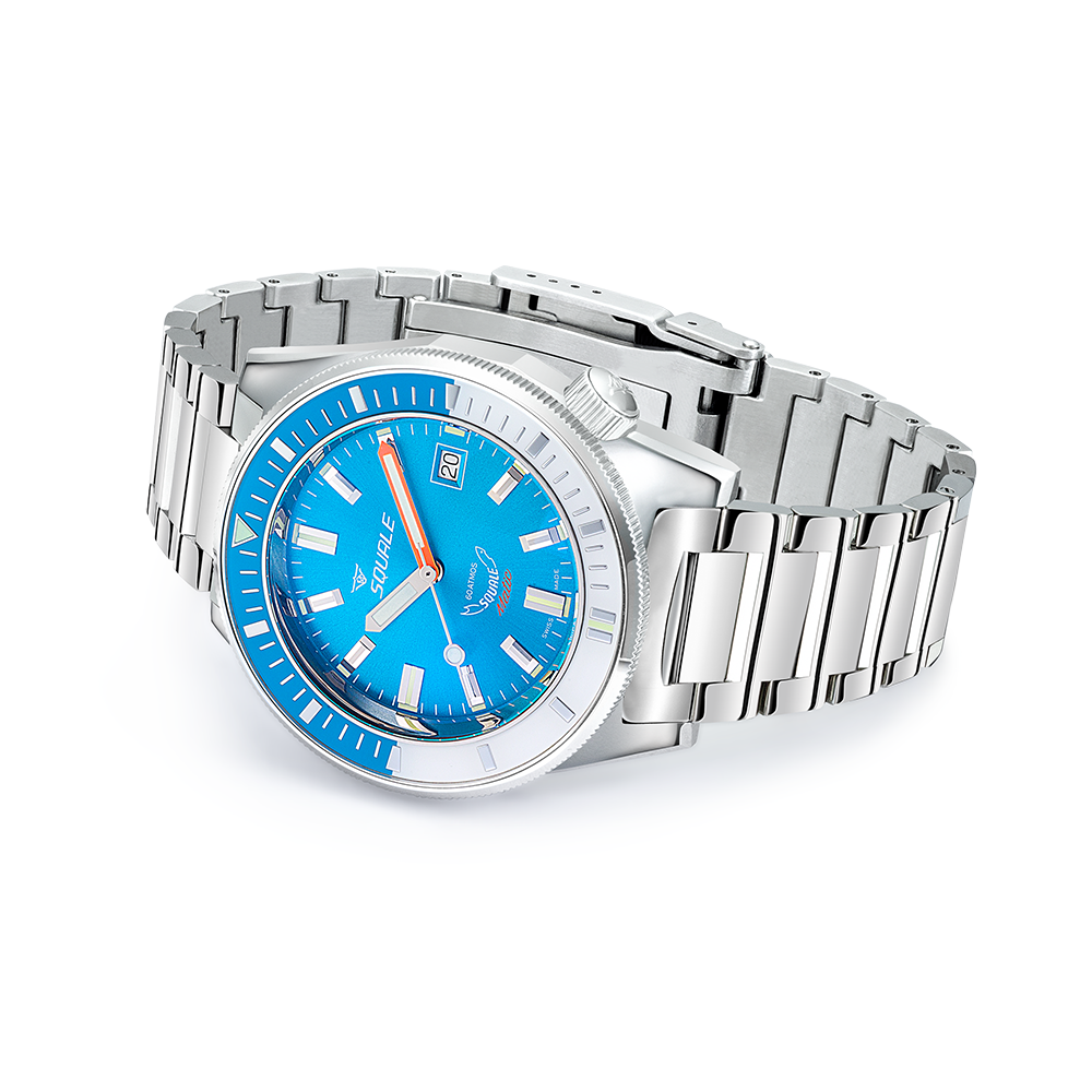 Squale Matic Light Blue Edelstahlband MATICXSE.SQ22L – Ansicht 3