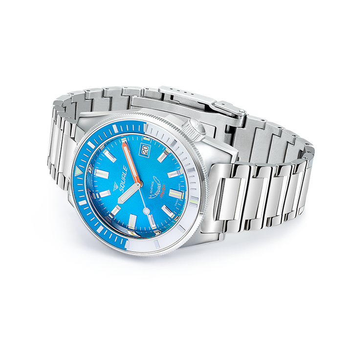 Squale Matic Light Blue Edelstahlband MATICXSE.SQ22L – Ansicht 3