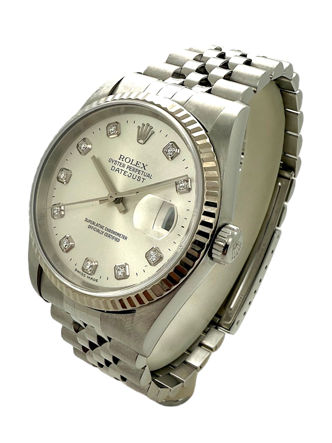 Oyster Perpetual Datejust Diamond Dial Referenz 16234