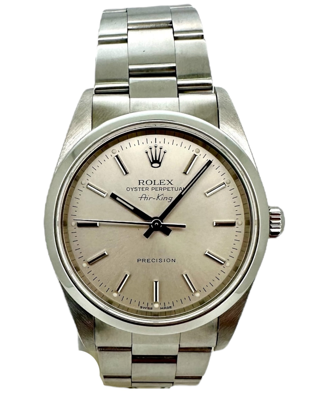 Rolex Air-King Zifferblatt Silber 14000M