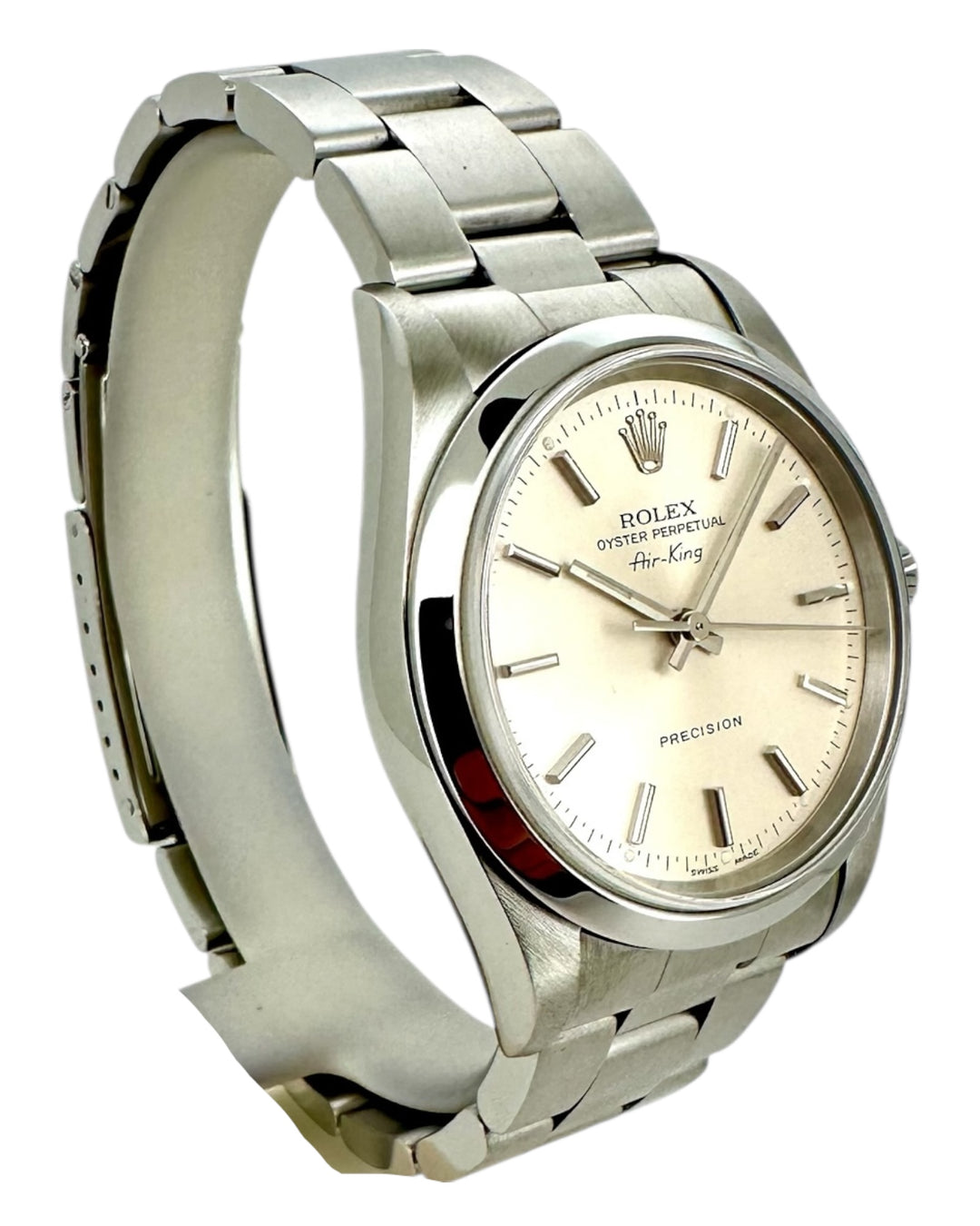 Rolex Air-King Zifferblatt Silber 14000M