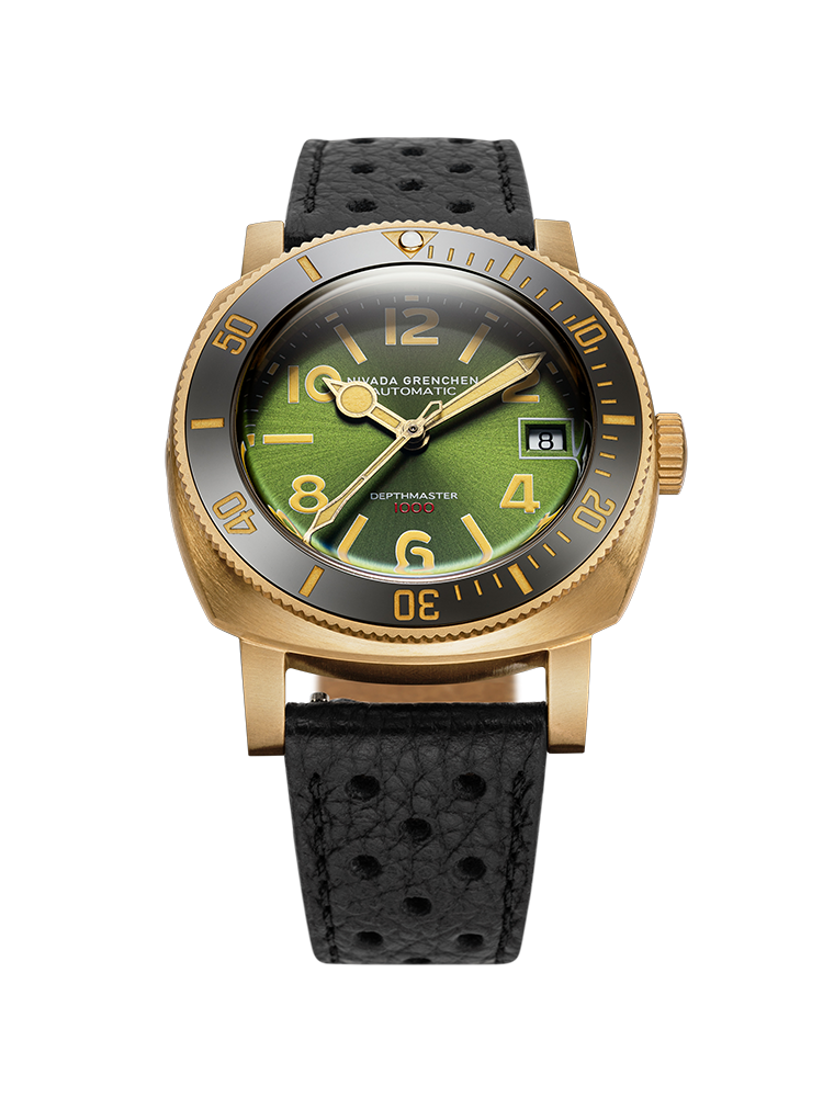 Nivada Grenchen Depthmaster Bronze Green 14132A – Ansicht 10