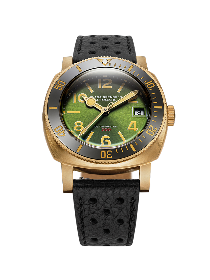 Nivada Grenchen Depthmaster Bronze Green 14132A – Ansicht 10