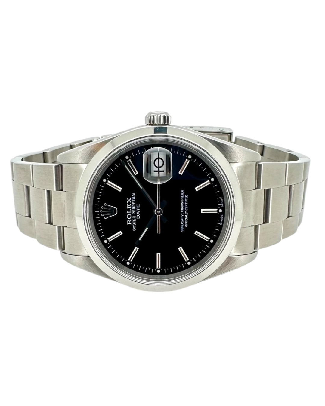 Rolex Date 34 mm Jahr 1998 Referenz 15200