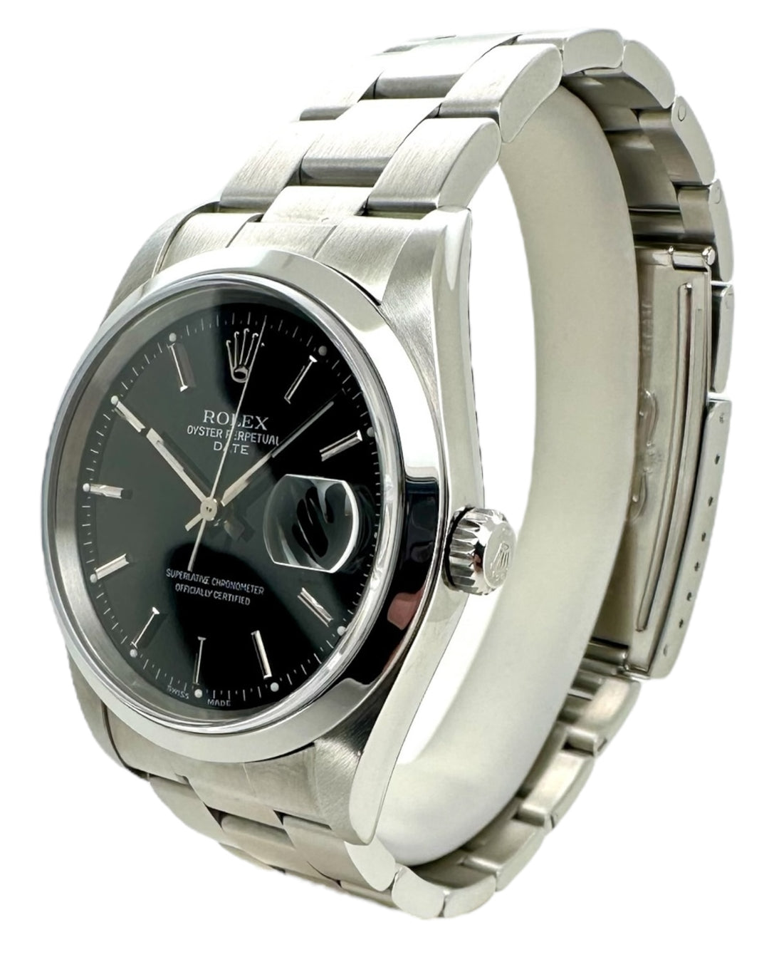 Rolex Date 34 mm Jahr 1998 Referenz 15200