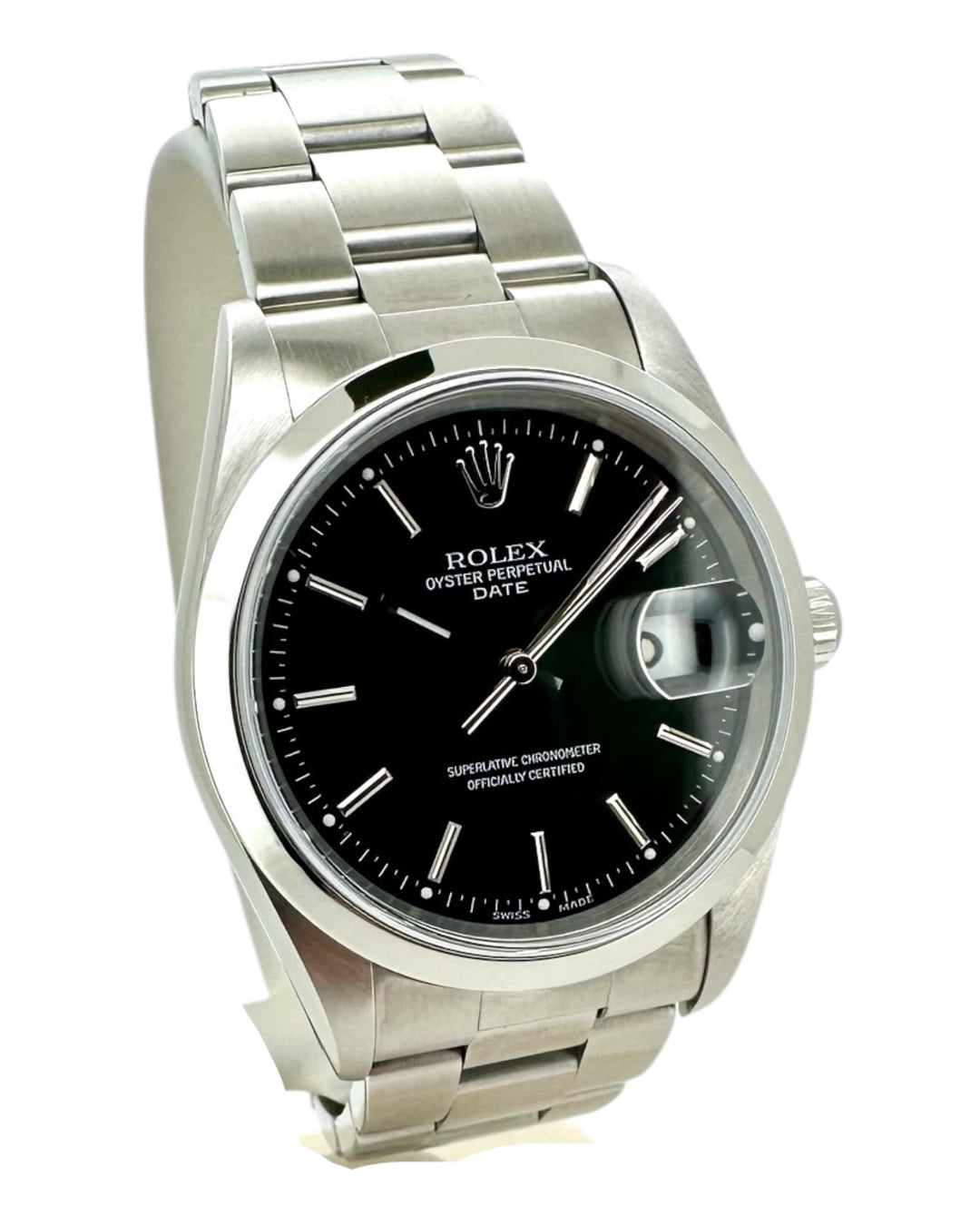 Rolex Date 34 mm Jahr 1998 Referenz 15200