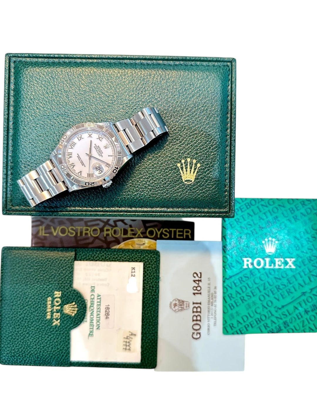 Oyster Perpetual Datejust Turnograph Referenz 16264