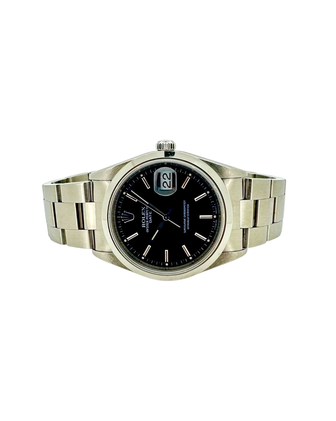Rolex Date 34 mm Jahr 1998 Referenz 15200