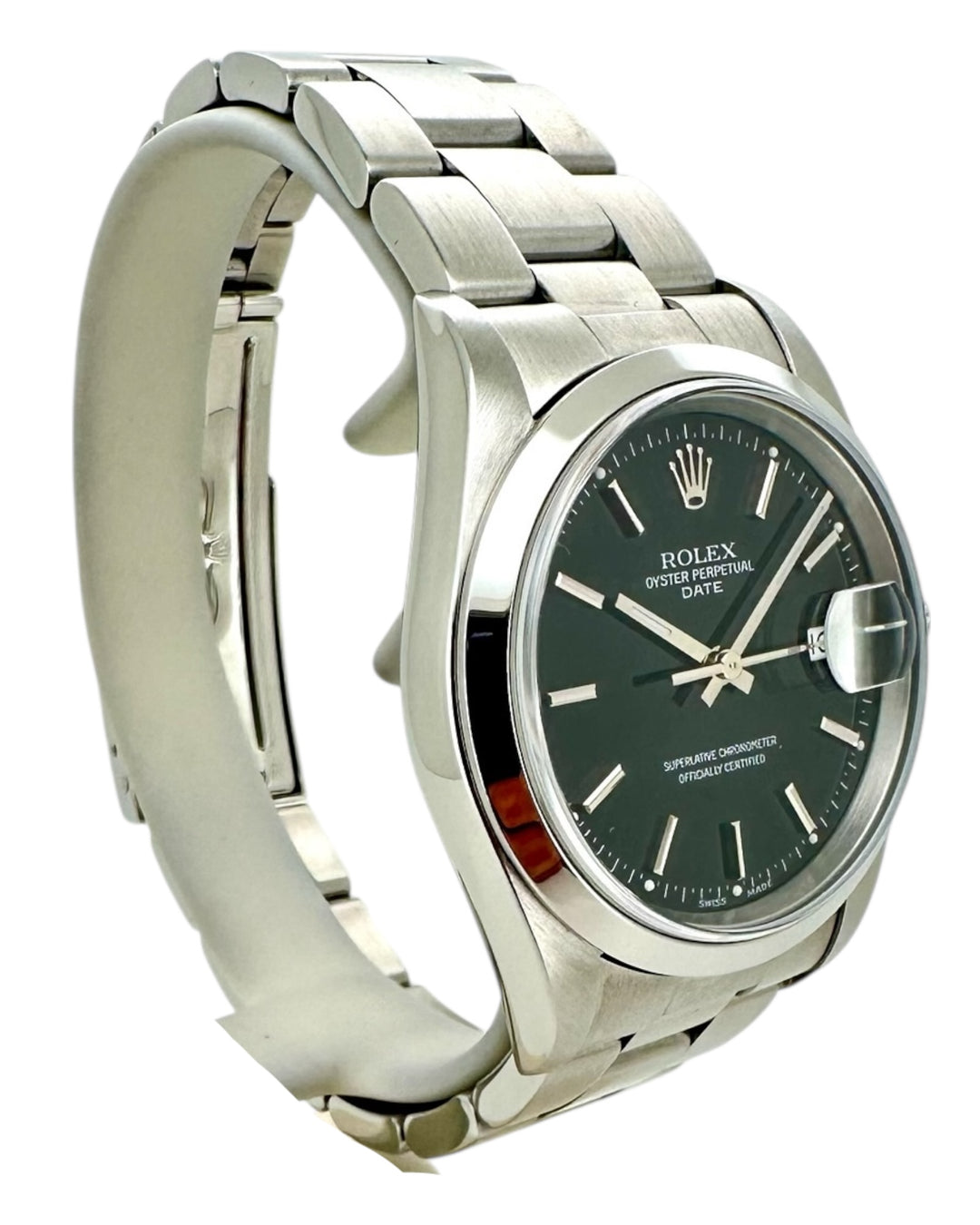Rolex Date 34 mm Jahr 1998 Referenz 15200