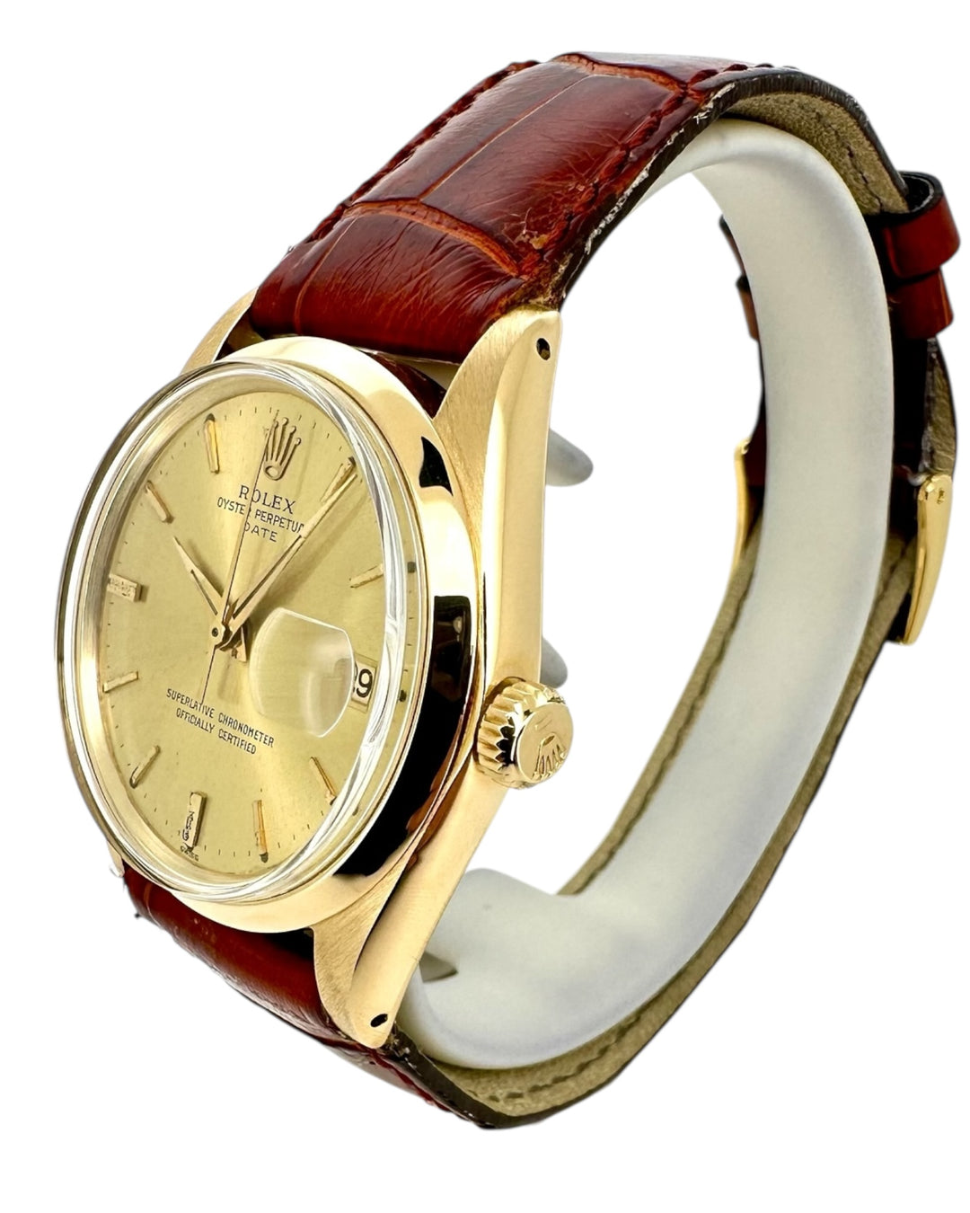 Rolex Date 18k Gold Referenz 1500