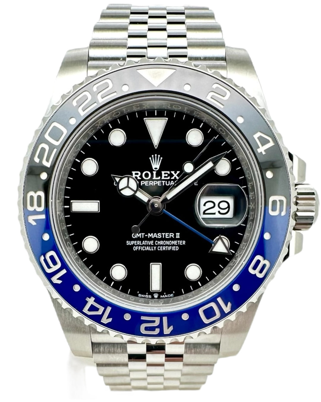 GMT-Master II Batgirl Neu Ungetragen Referenz 126710BLNR