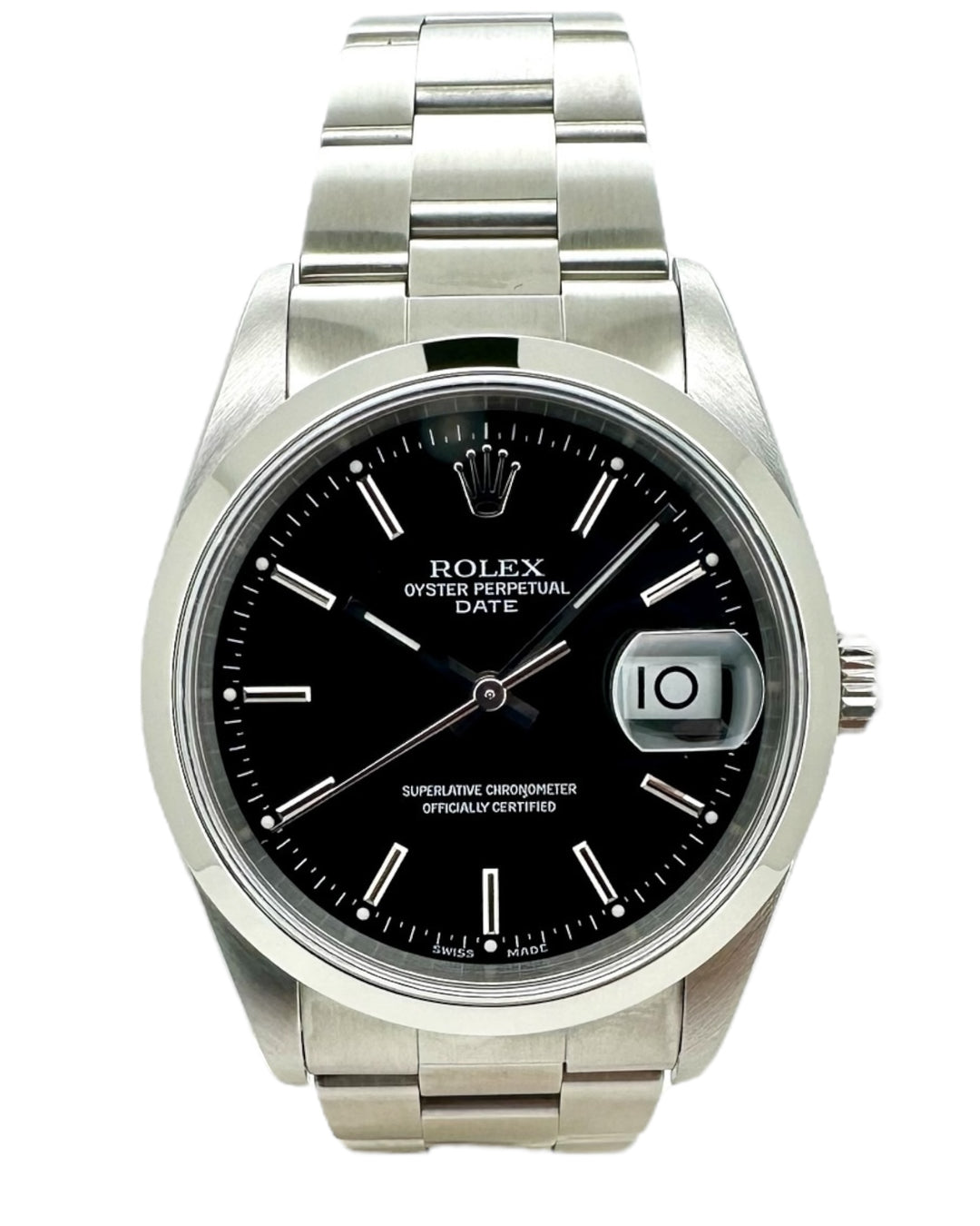 Rolex Date 34 mm Jahr 1998 Referenz 15200