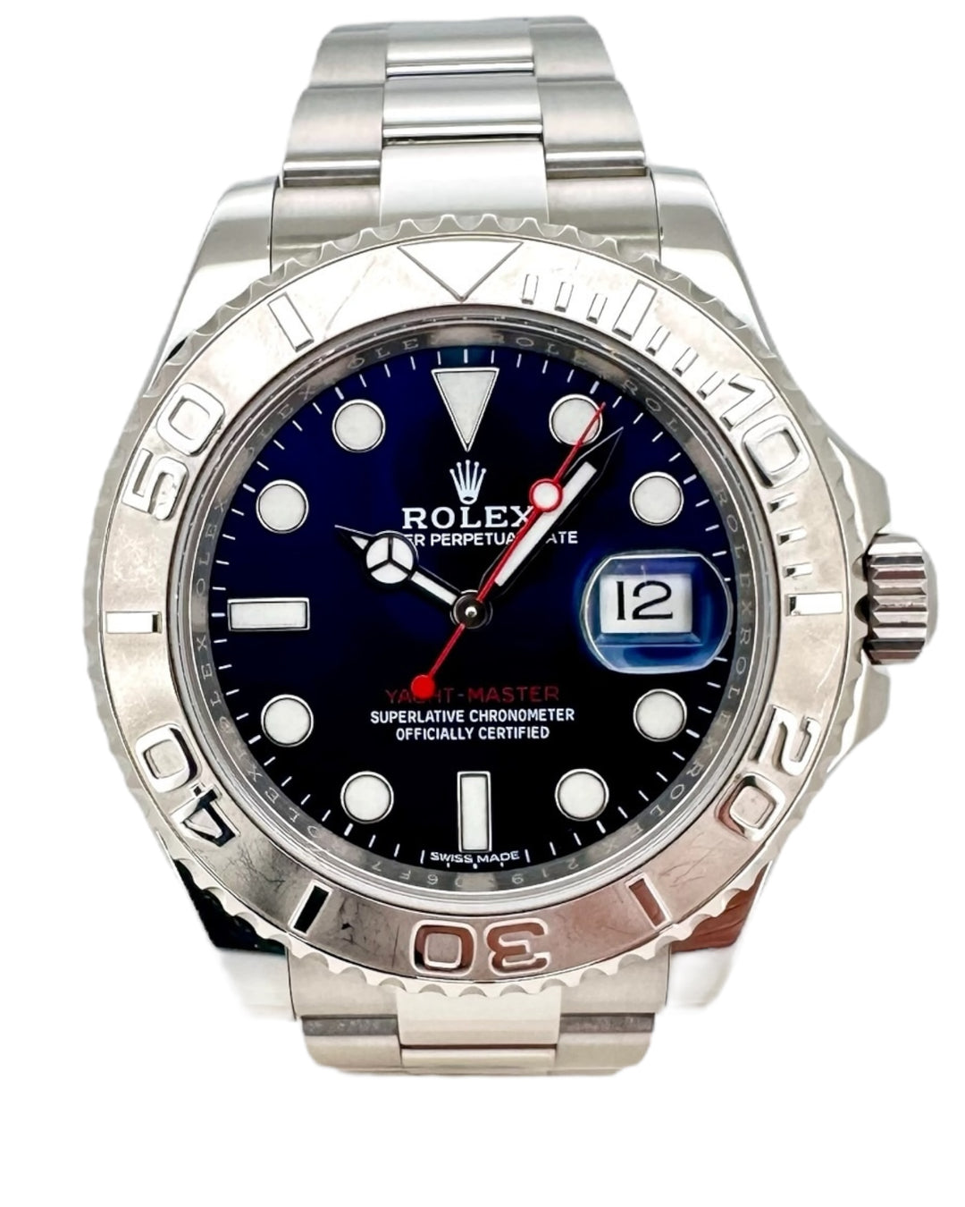 Yacht-Master 40 mm Blaues Zifferblatt Referenz 116622