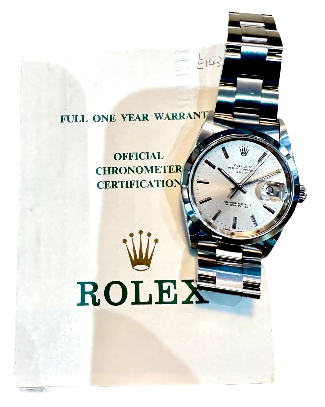 Rolex Date 34 mm Referenz 15200