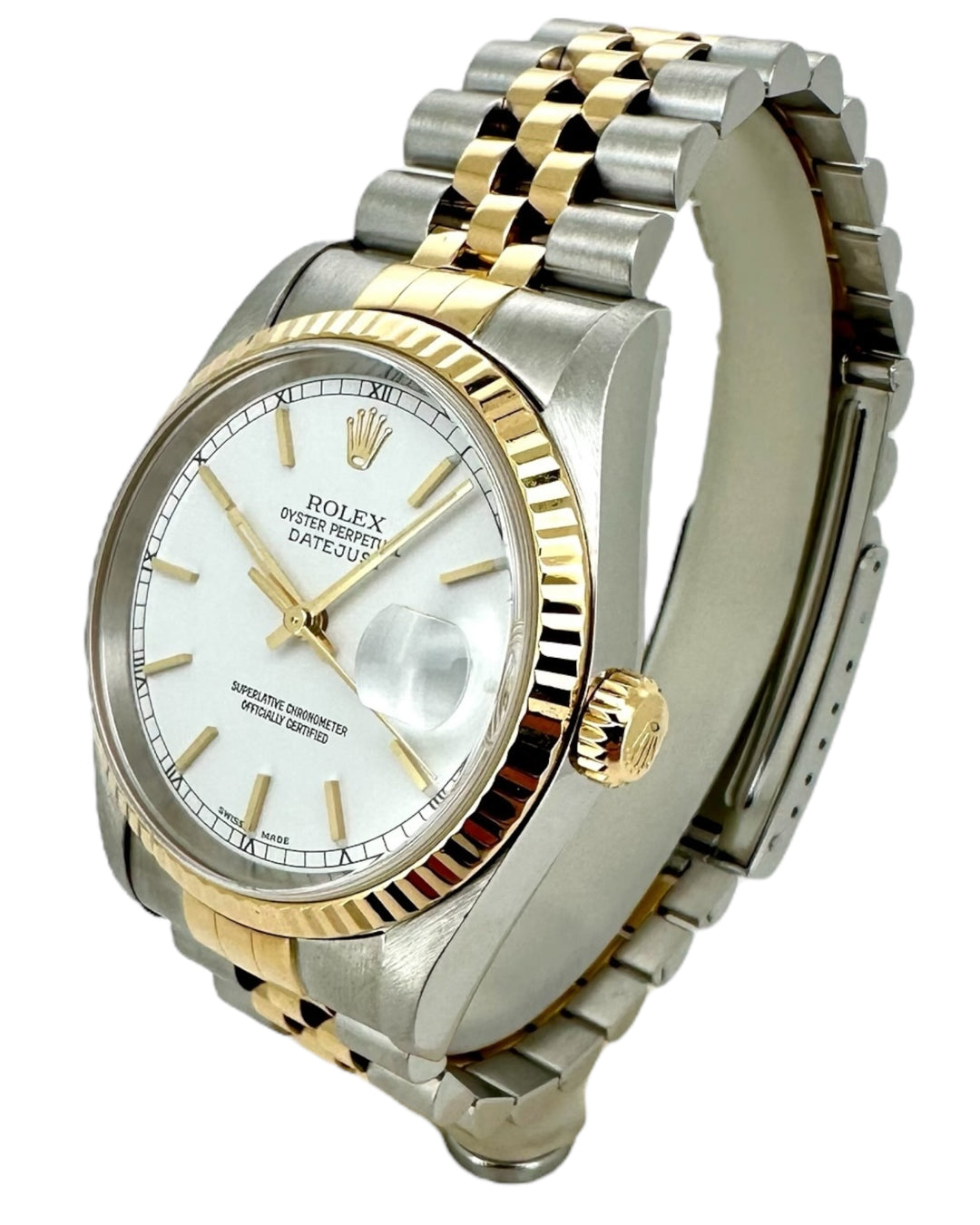 Rolex Oyster Perpetual Datejust Jahr 2001 Referenz 16233