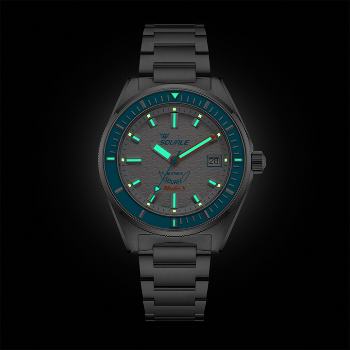 Squale Matic S White Edelstahlband MATICLBWT.SSBX – Ansicht 5