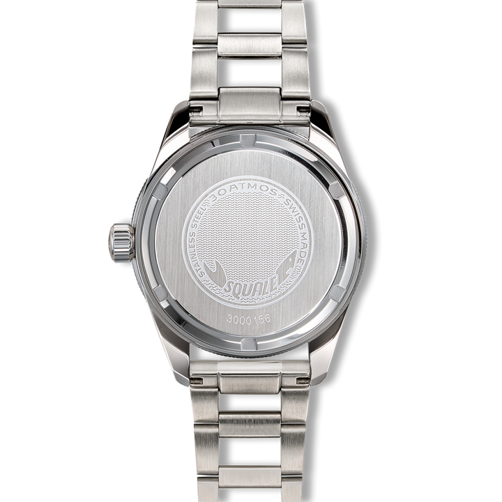 Squale SUB-37 Legend Edelstahlband SUB-37BKBK.AC – Gehäuseboden