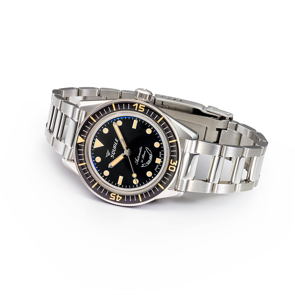 Squale SUB-37 Legend Edelstahlband SUB-37BKBK.AC – Ansicht 3