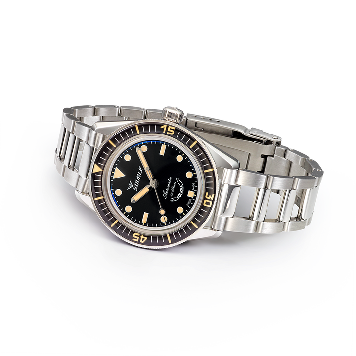 Squale SUB-37 Legend Edelstahlband SUB-37BKBK.AC – Ansicht 3