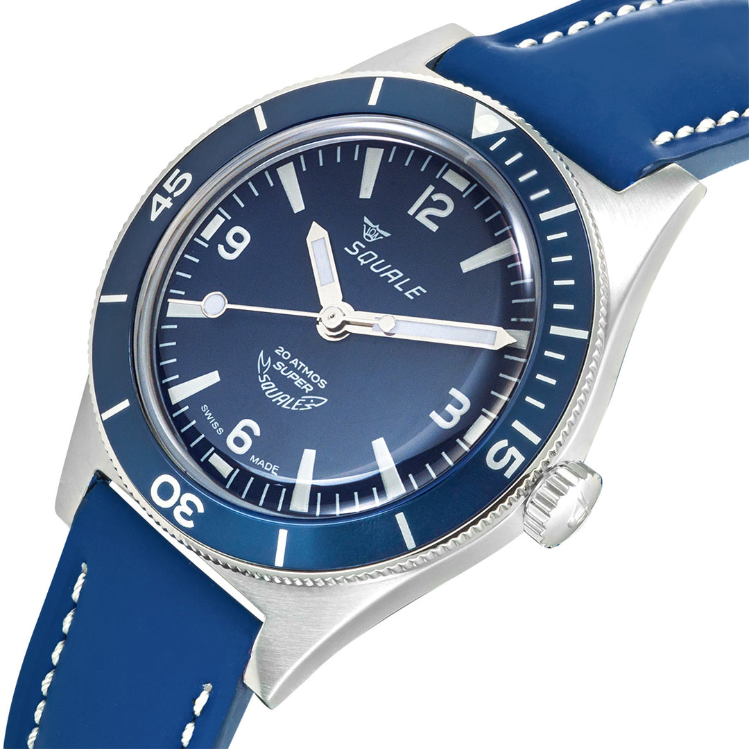 Super Squale Blue Arabic