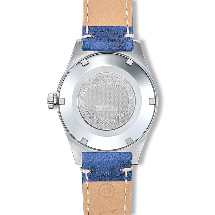 Squale Super Squale Big Arrows Blue Lederband SUPERSSABL.PBL – Ansicht 2