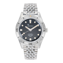 Squale Super Squale Sunray Black – Taucheruhr Edelstahl 38 mm mit schwarzem Sonnenschliff-Zifferblatt