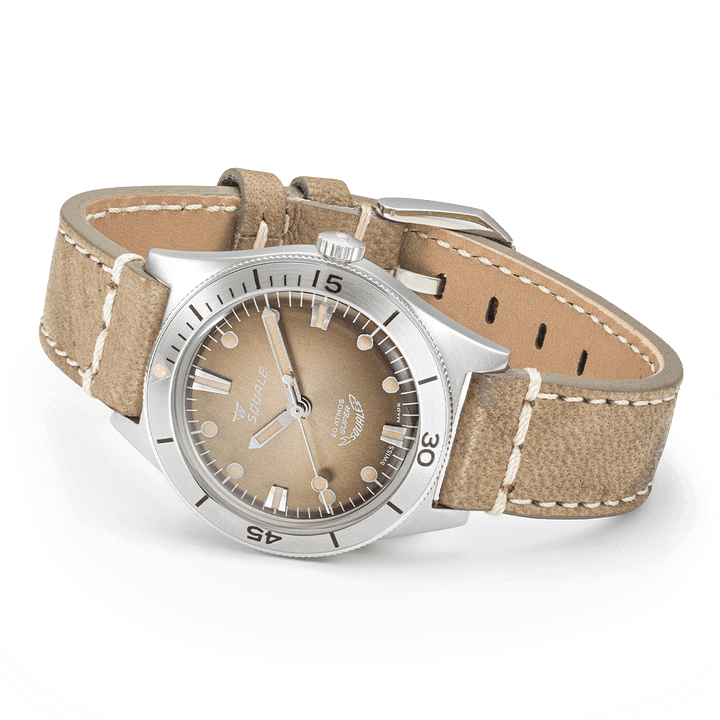 Squale Super Squale Sunray Brown Lederband SUPERSSBW.PBW – Ansicht 3