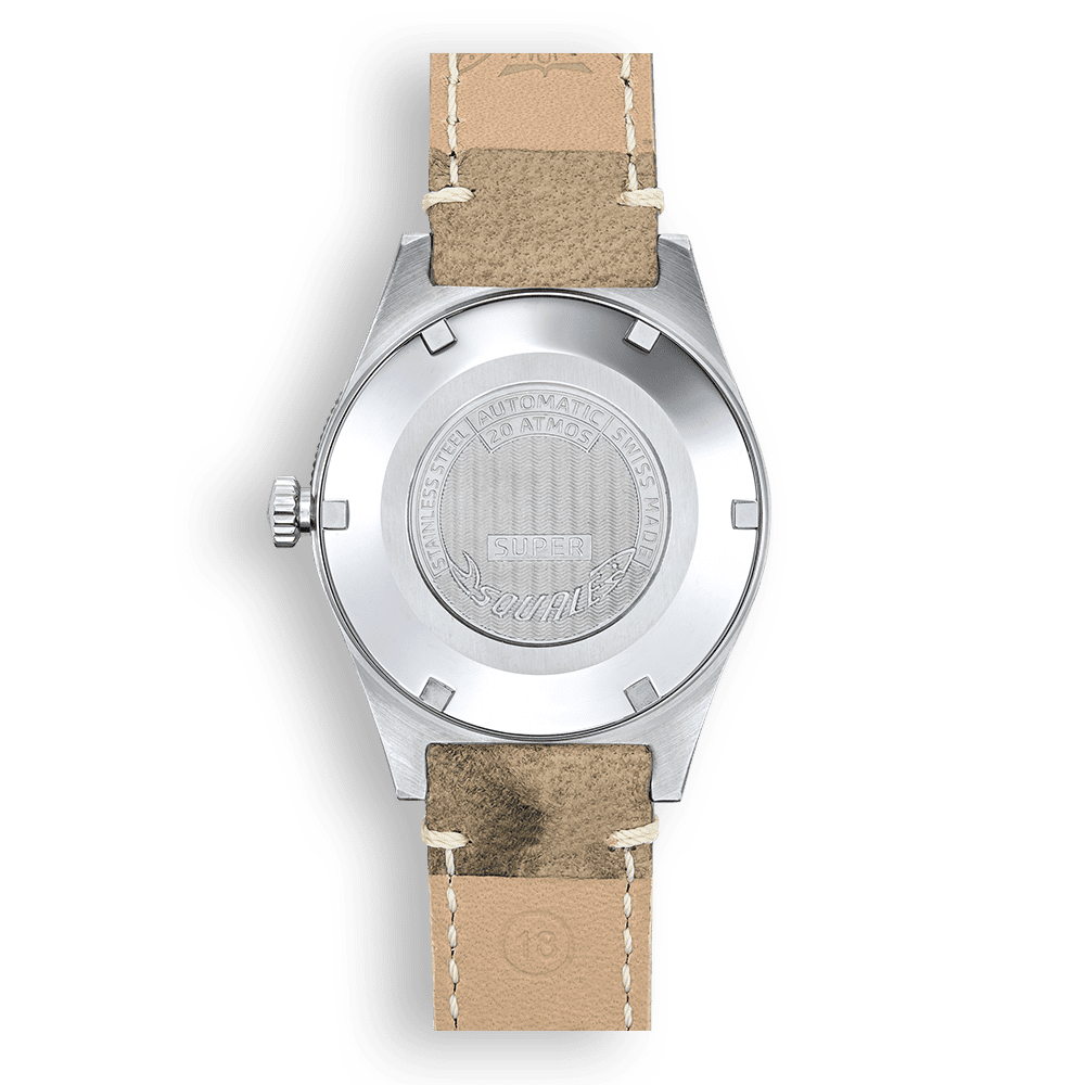 Squale Super Squale Sunray Brown Lederband SUPERSSBW.PBW – Ansicht 2