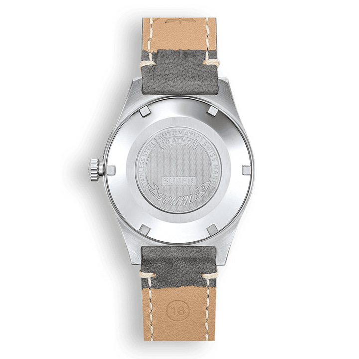 Squale Super Squale Sunray Grey Lederband SUPERSSG.PG – Ansicht 2