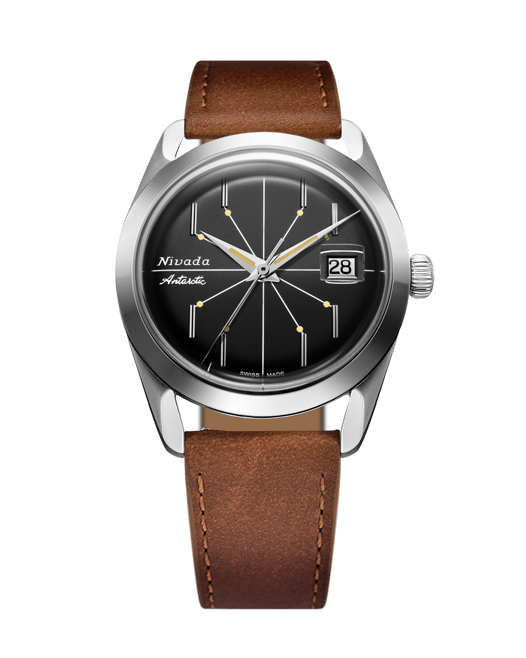 Nivada Grenchen Antarctic Spider 38mm Black 32072A – Ansicht 6