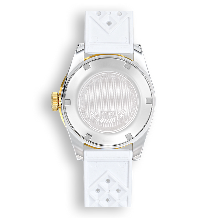 Squale 1545 White Kautschukband 1545WTWT.HTW – Ansicht 2