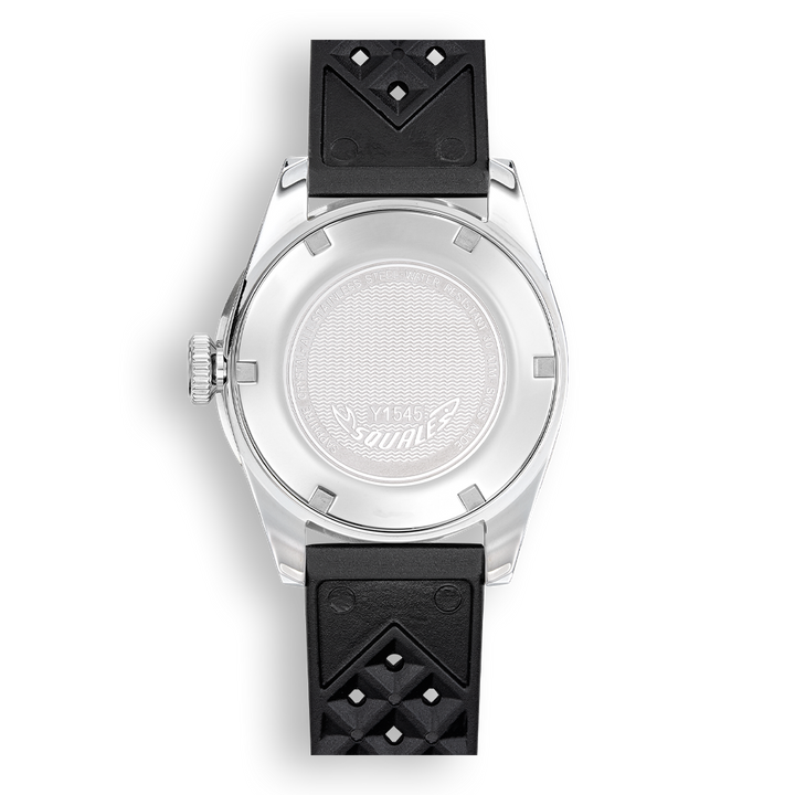 Squale 1545 Black Kautschukband 1545BKBKC.HT – Ansicht 2