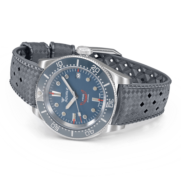 Squale 1545 Grey Kautschukband 1545GG.HTG – Ansicht 3