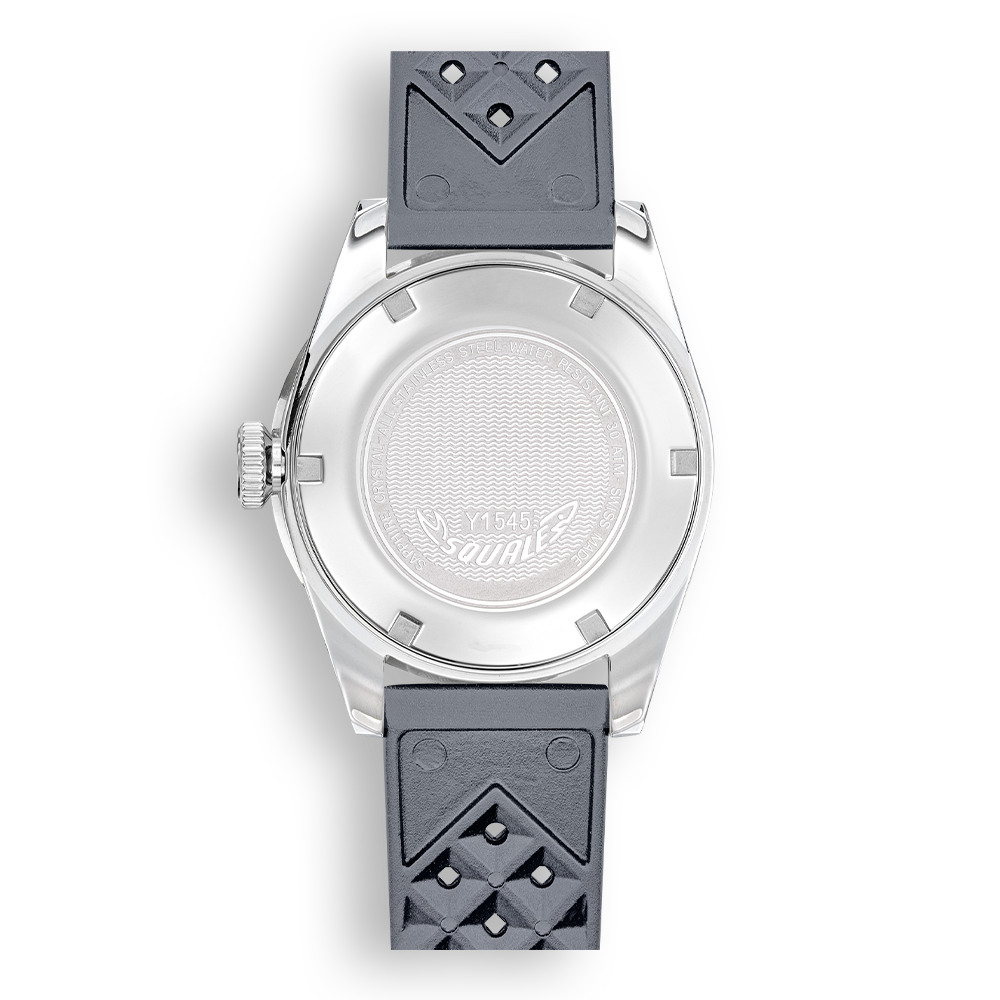 Squale 1545 Grey Kautschukband 1545GG.HTG – Ansicht 2