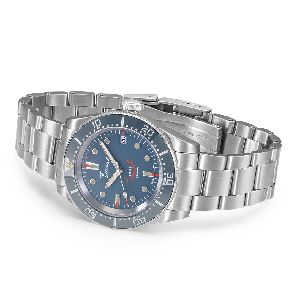 Squale 1545 Grey Edelstahlband 1545GG.AC – Ansicht 3