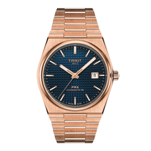 Tissot PRX 39,5mm T137.407.33.041.00 - Zifferblatt Blau, Armband Stahl mit PVD-Beschichtung