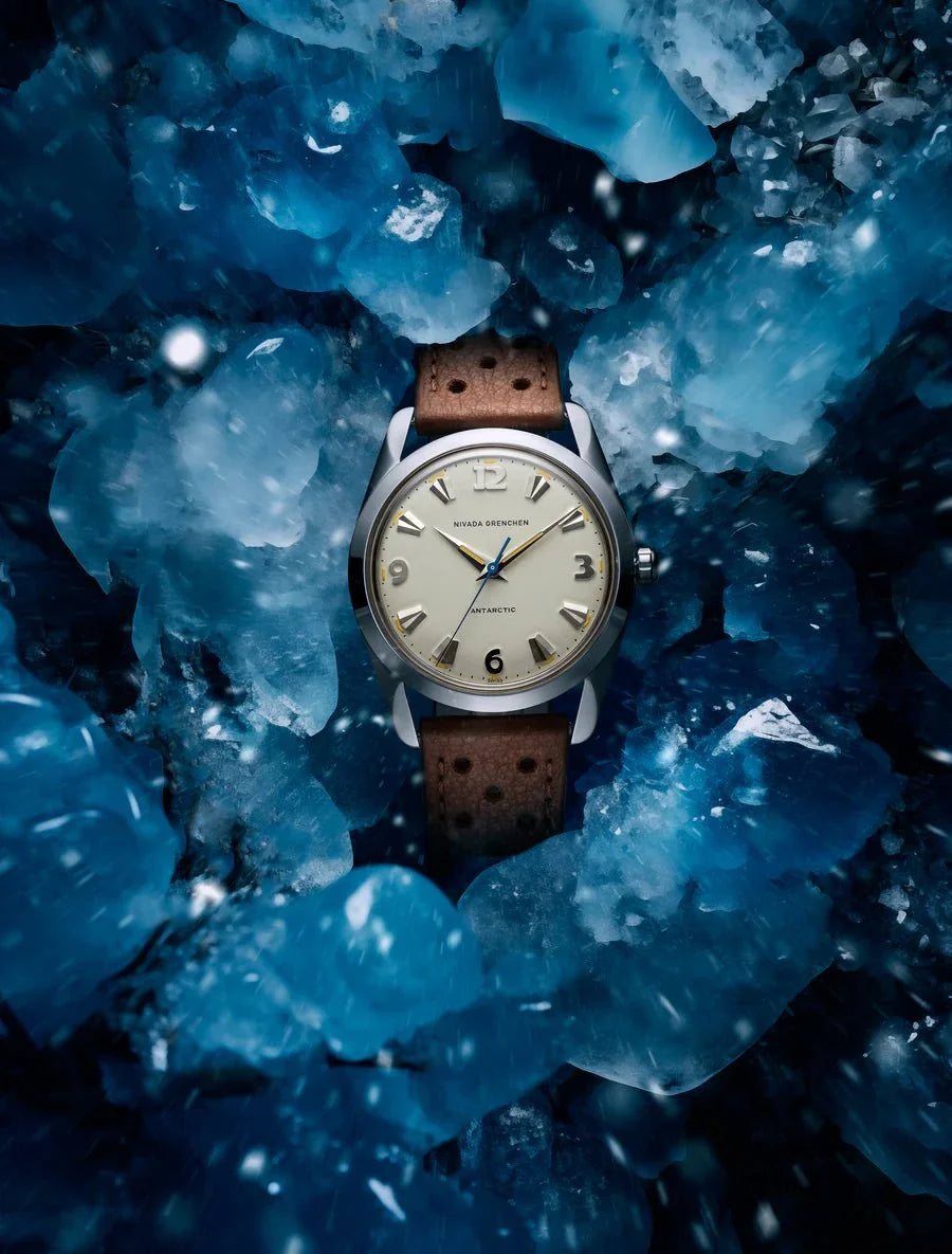 Nivada Grenchen Antarctic 35mm Eggshell Beige Luminova 35001M – Ansicht 4