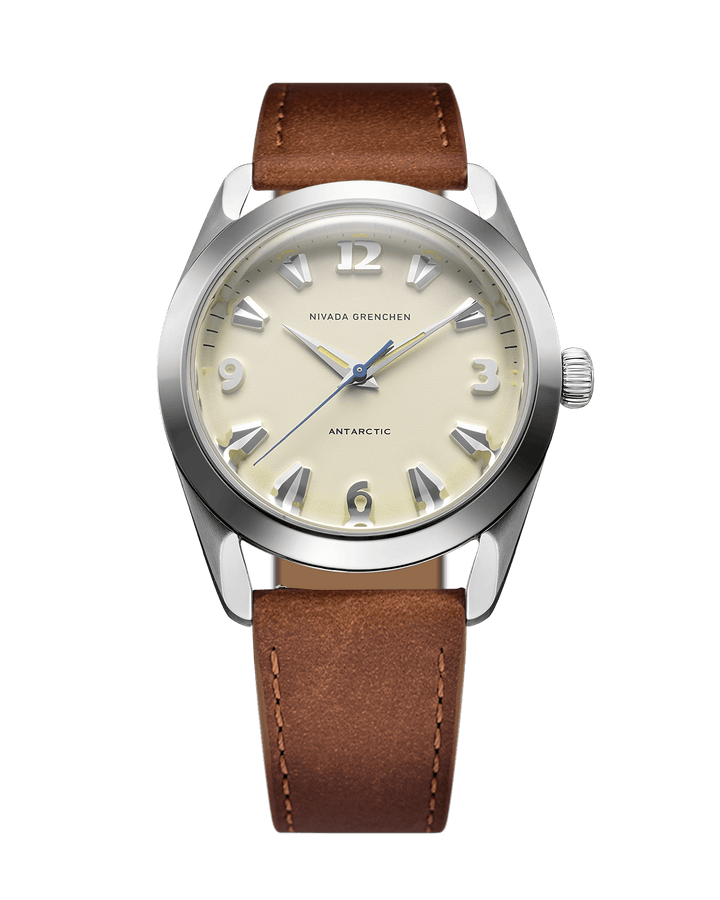 Nivada Grenchen Antarctic 38mm Eggshell Beige Luminova 32080A – Ansicht 10