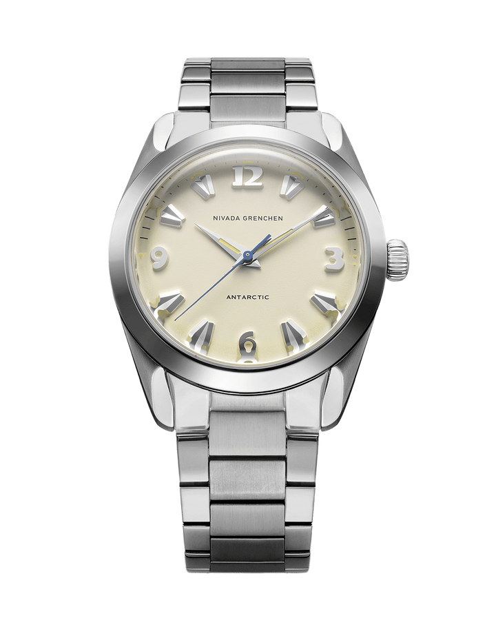 Nivada Grenchen Antarctic 38mm Eggshell Beige Luminova 32080A – Ansicht 7