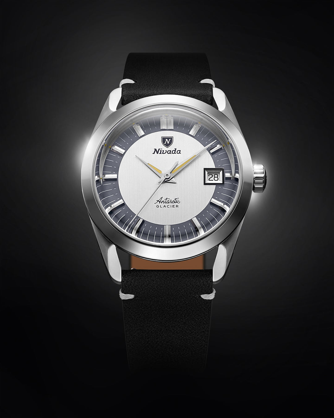 Nivada Grenchen Antarctic Glacier 35mm Tuxedo 35020M – Ansicht 3