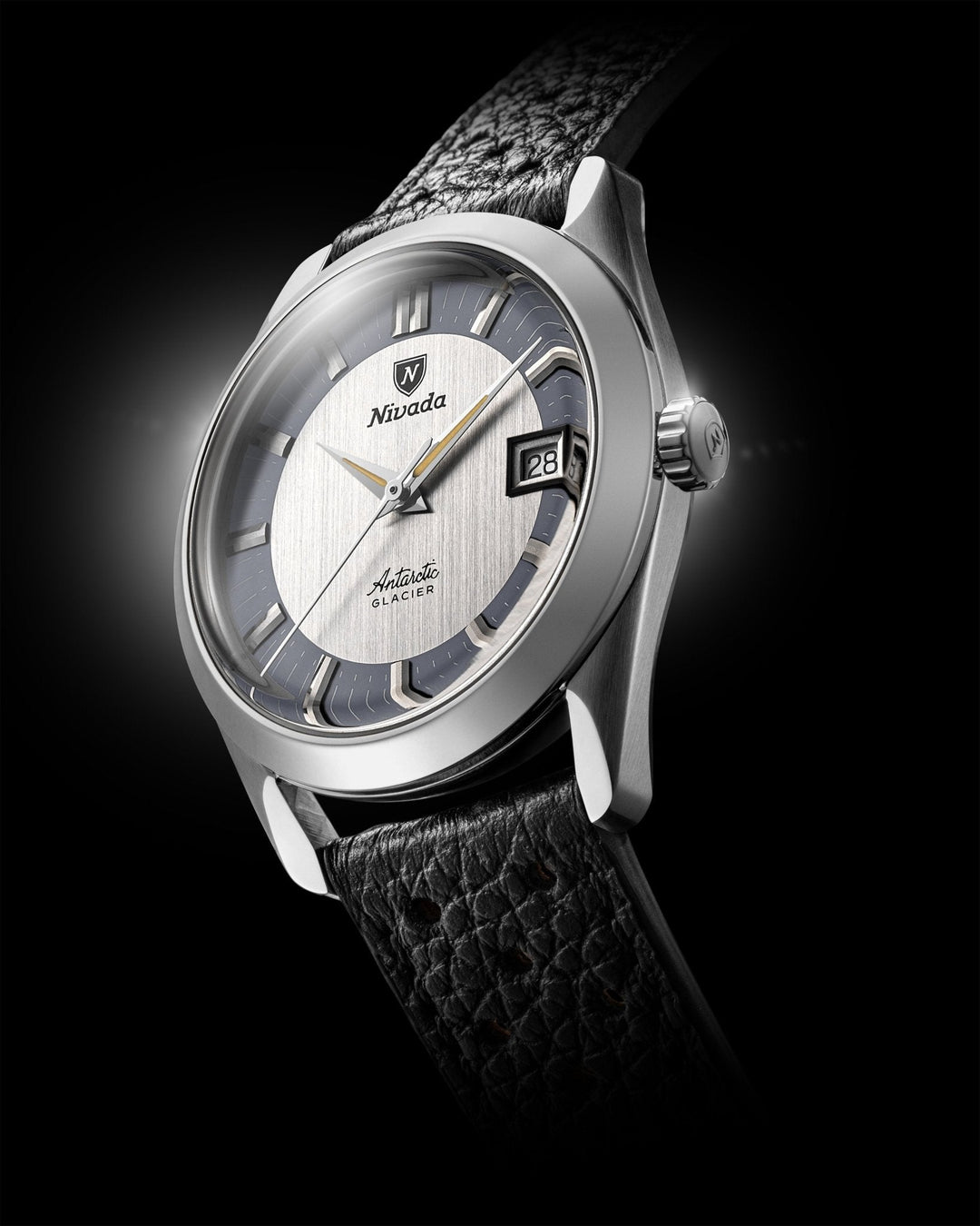 Nivada Grenchen Antarctic Glacier 35mm Tuxedo 35020M – Ansicht 2