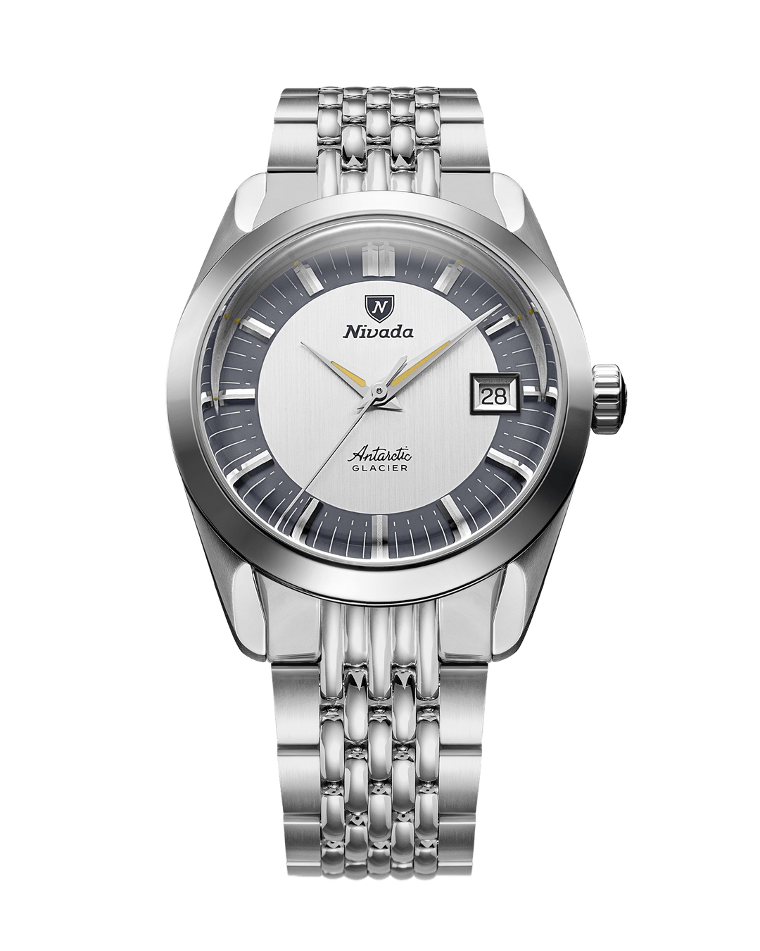 Nivada Grenchen Antarctic Glacier 35mm Tuxedo 35020M – Ansicht 6