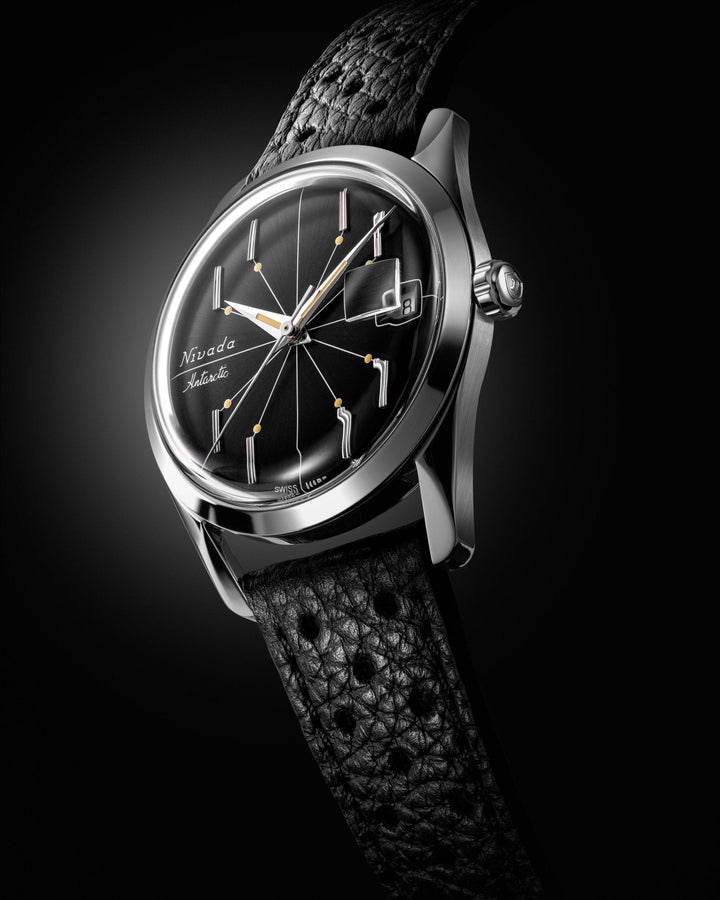 Nivada Grenchen Antarctic Spider 35mm Black 35011M – Ansicht 2