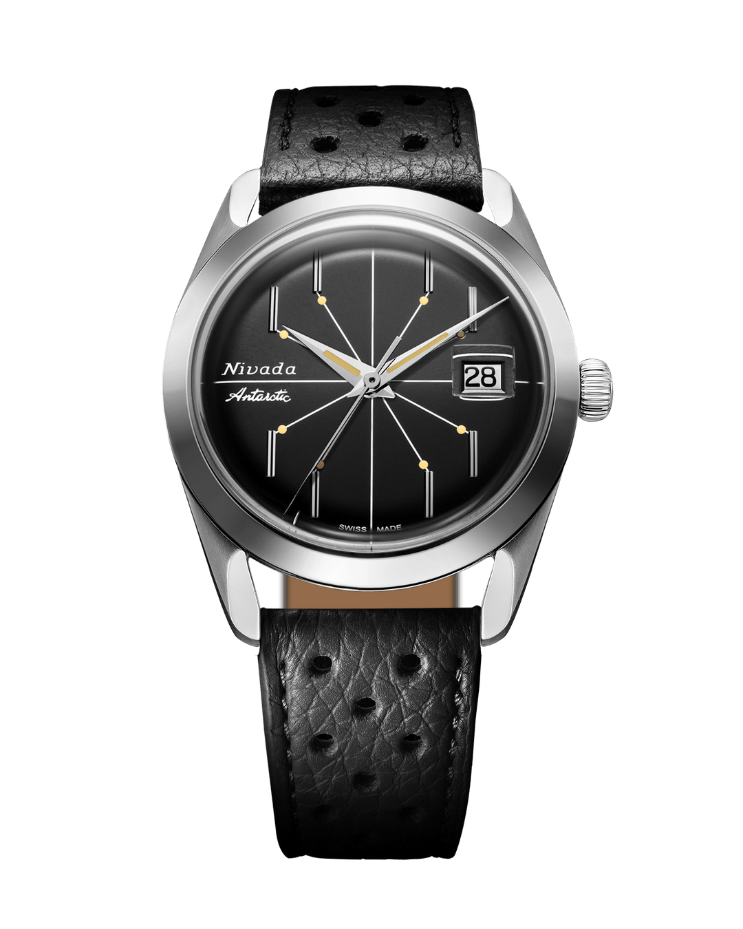 Nivada Grenchen Antarctic Spider 38mm Black 32072A – Ansicht 11