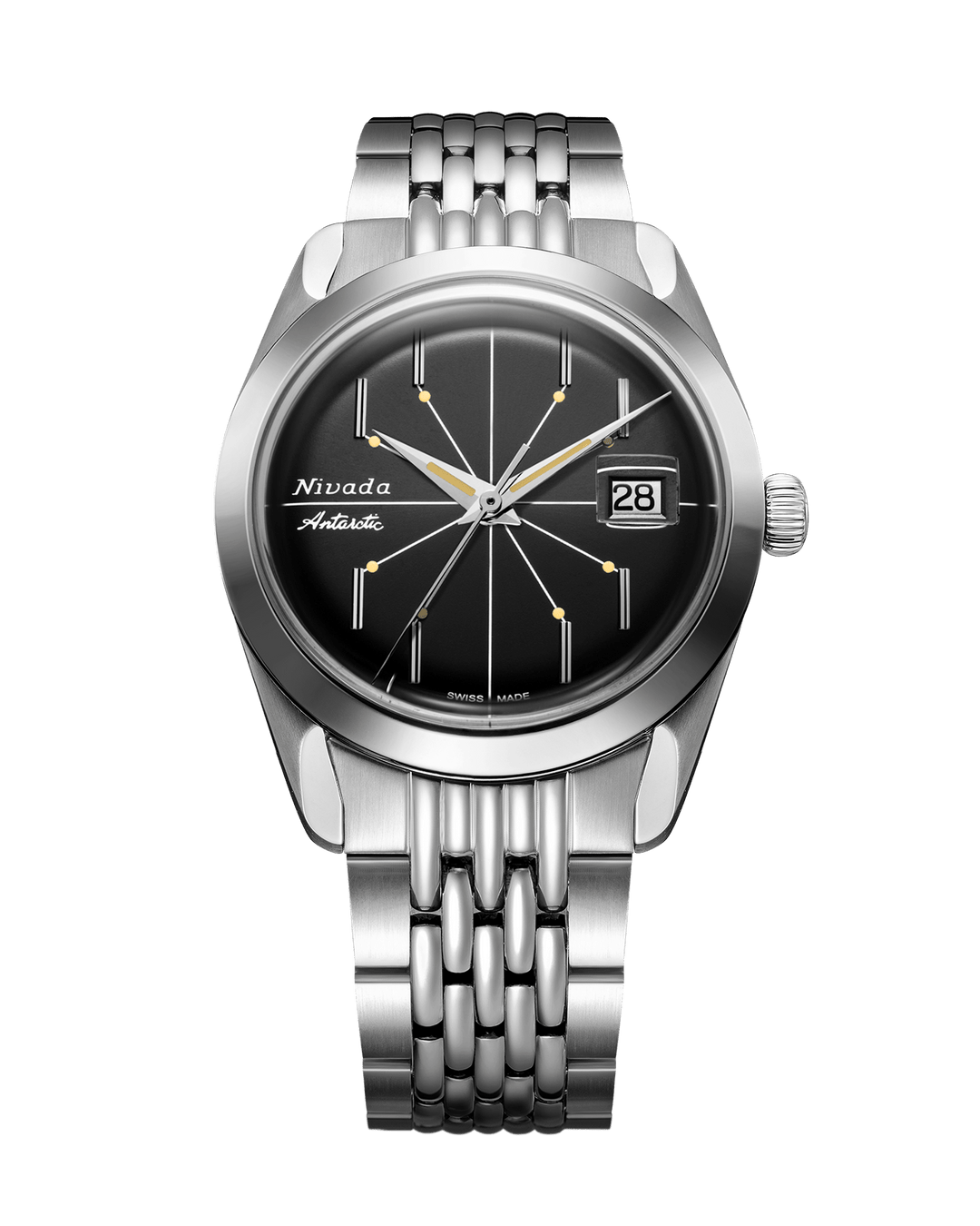 Nivada Grenchen Antarctic Spider 38mm Black 32072A – Ansicht 7