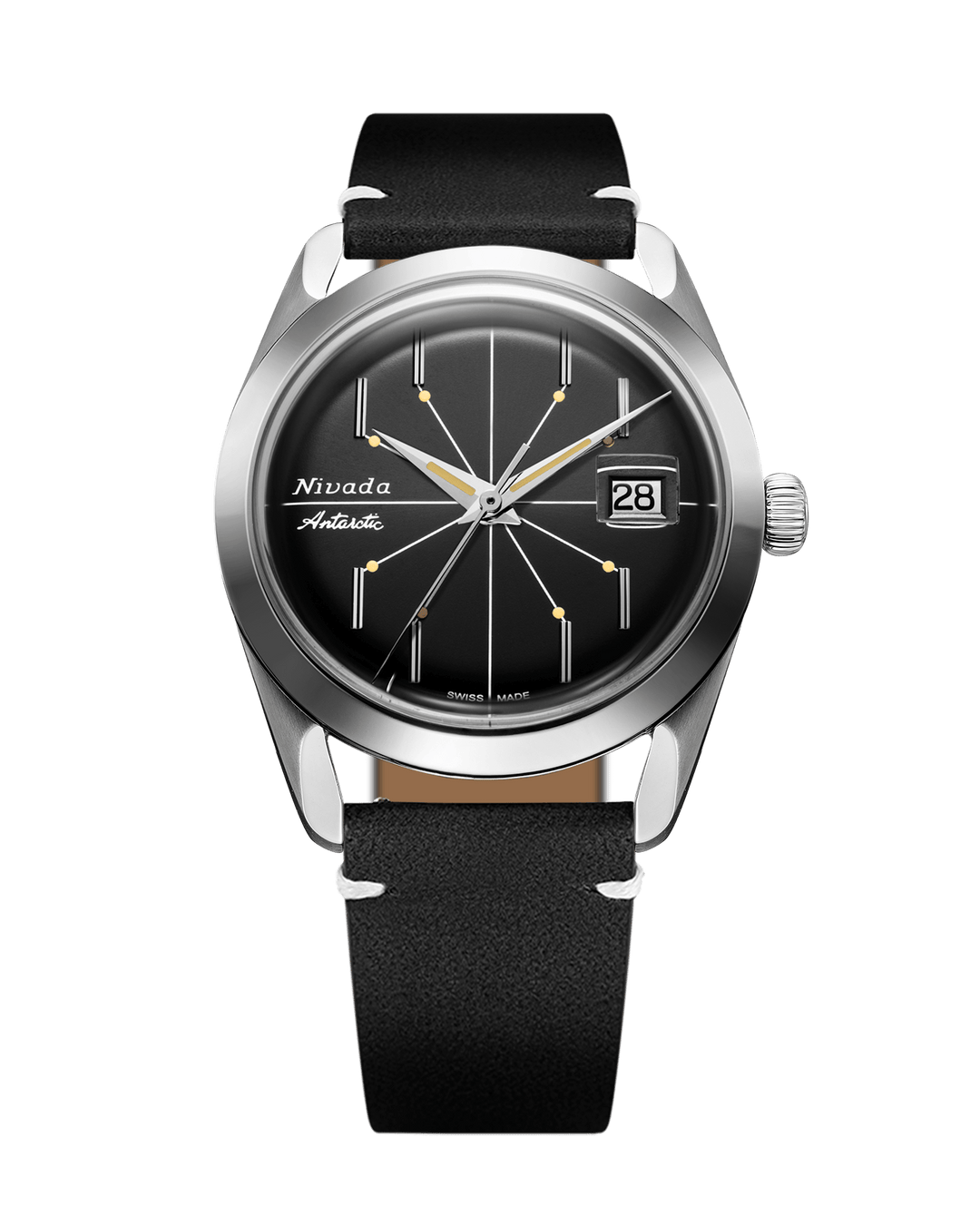 Nivada Grenchen Antarctic Spider 38mm Black 32072A – Ansicht 9