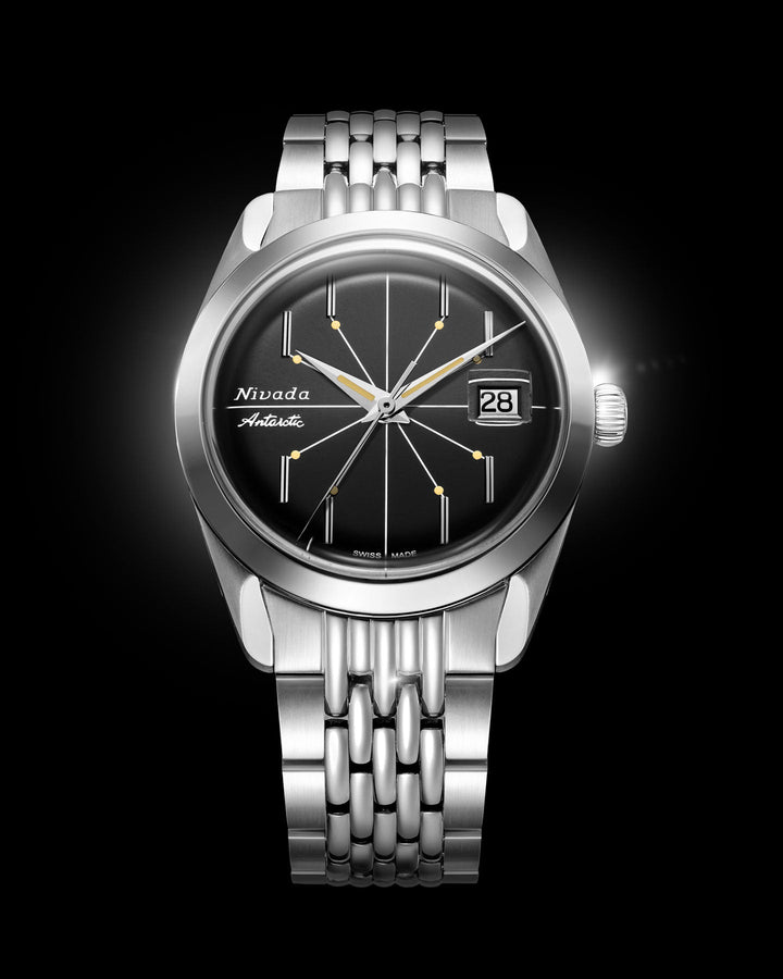 Nivada Grenchen Antarctic Spider 38mm Black 32072A – Ansicht 3